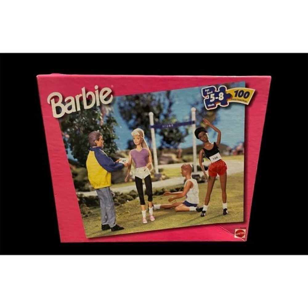 Vintage 1999 Mattel Barbie Puzzle 100 pieces complete